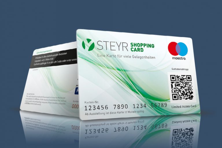 Steyr Shopping Card Start 97