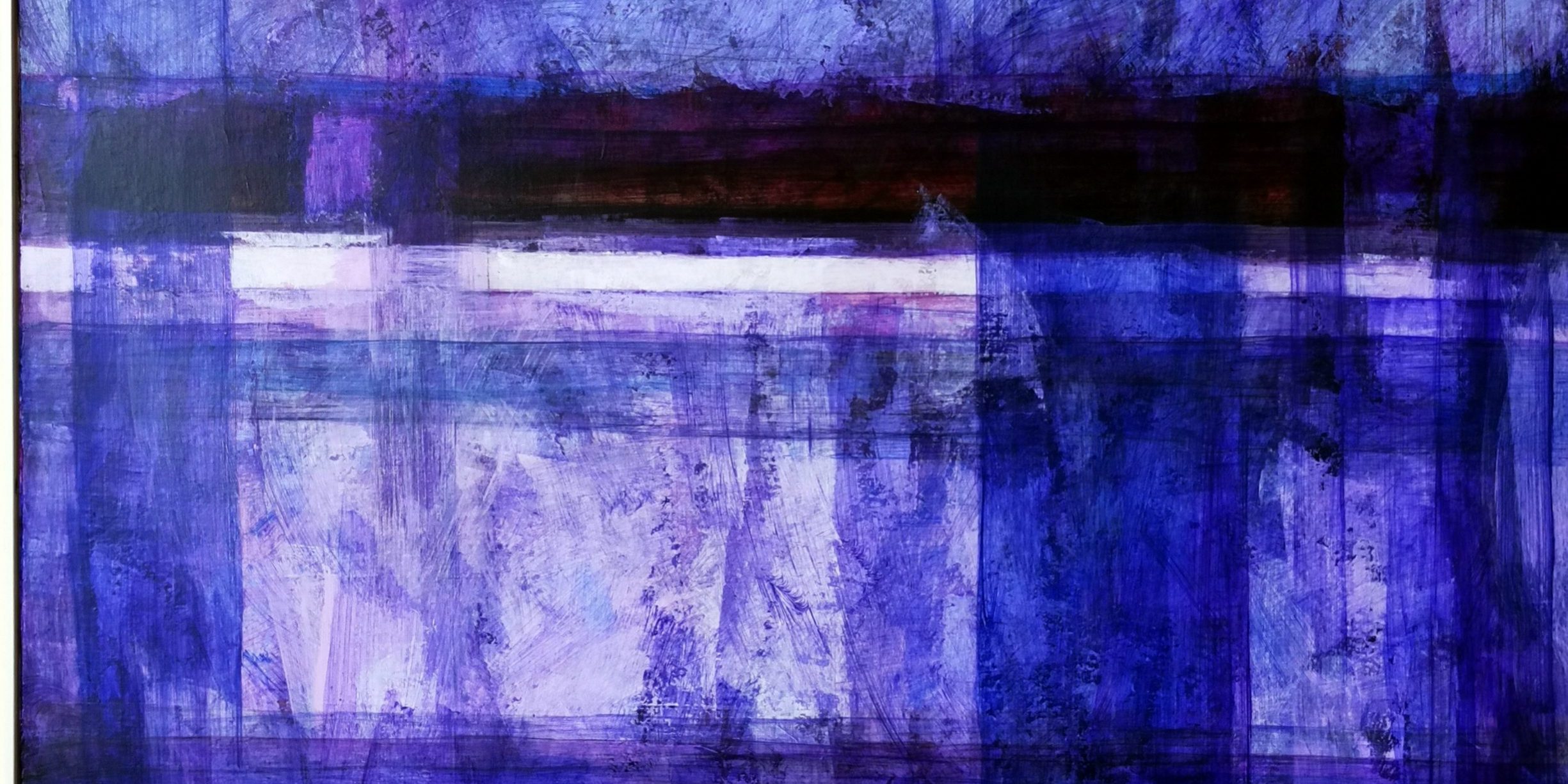 Detail aus "Landschaft" von Edgar Holzknecht